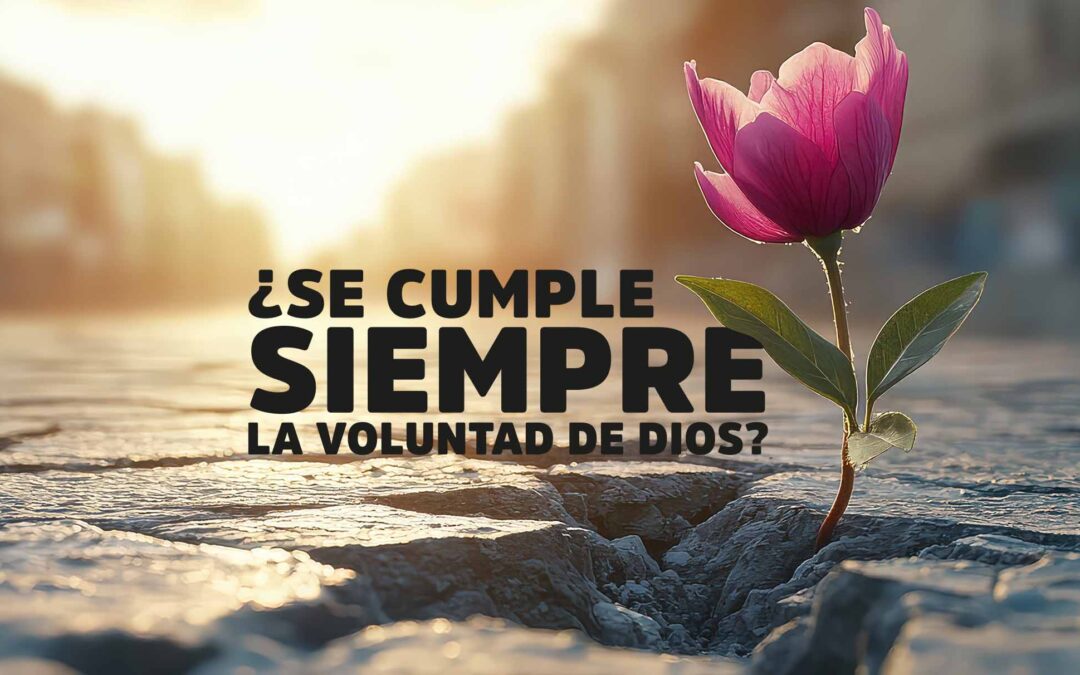 ¿SE CUMPLE SIEMPRE LA VOLUNTAD DE DIOS?
